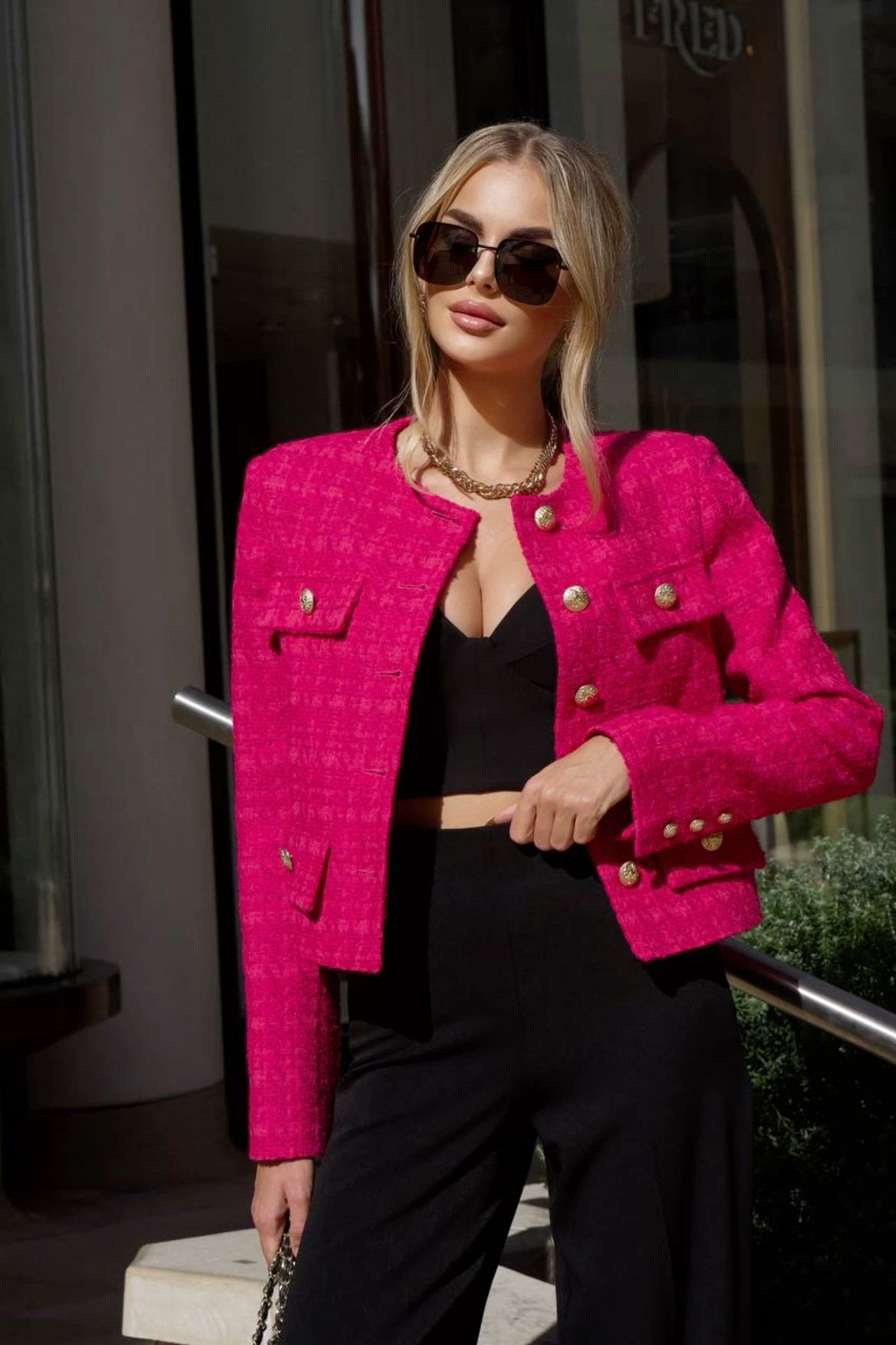 pink blazer outfit ideas 0081