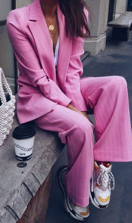 pink blazer outfit ideas 0088