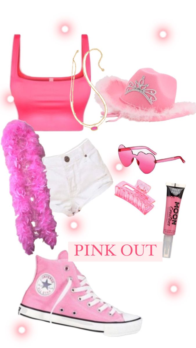 pink out football game outfit ideas 0005