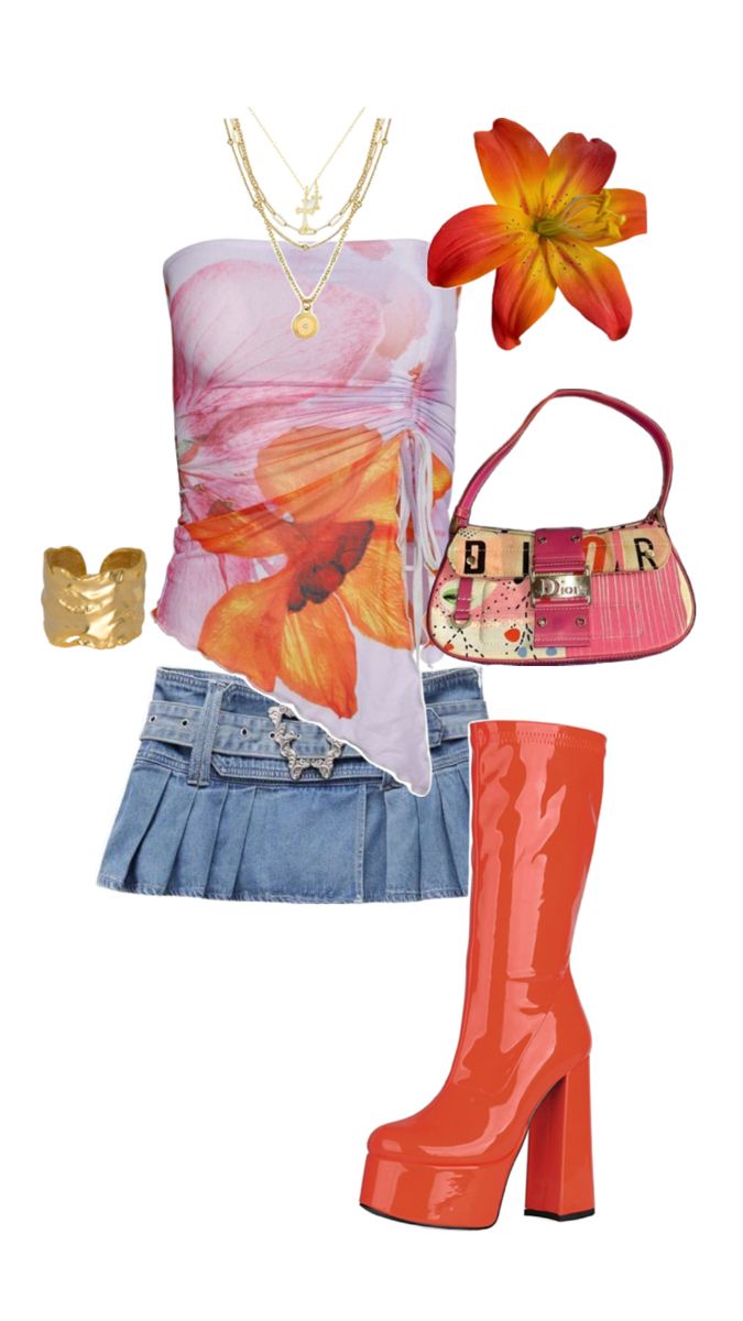 pink summer carnival outfit ideas 0037