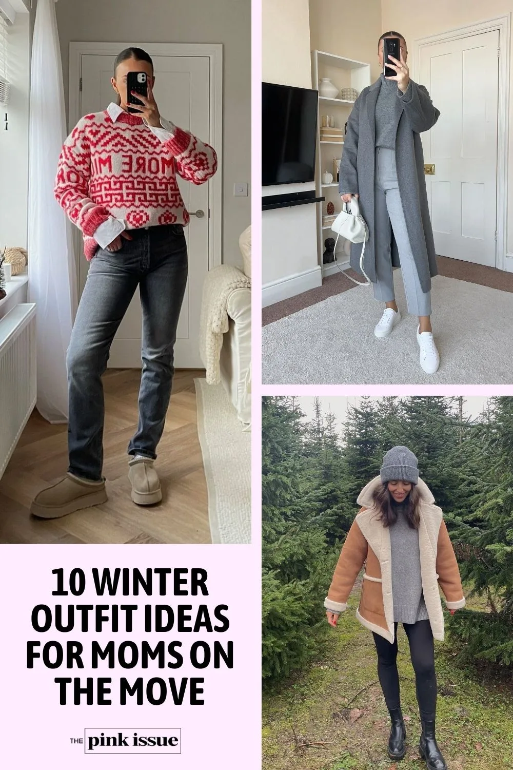 pink winter outfit accessorizing tips