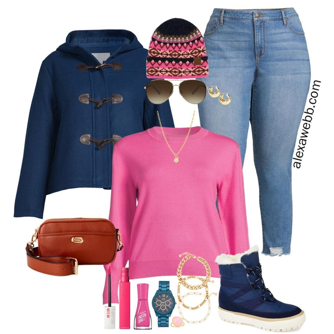 pink winter outfit ideas 0082