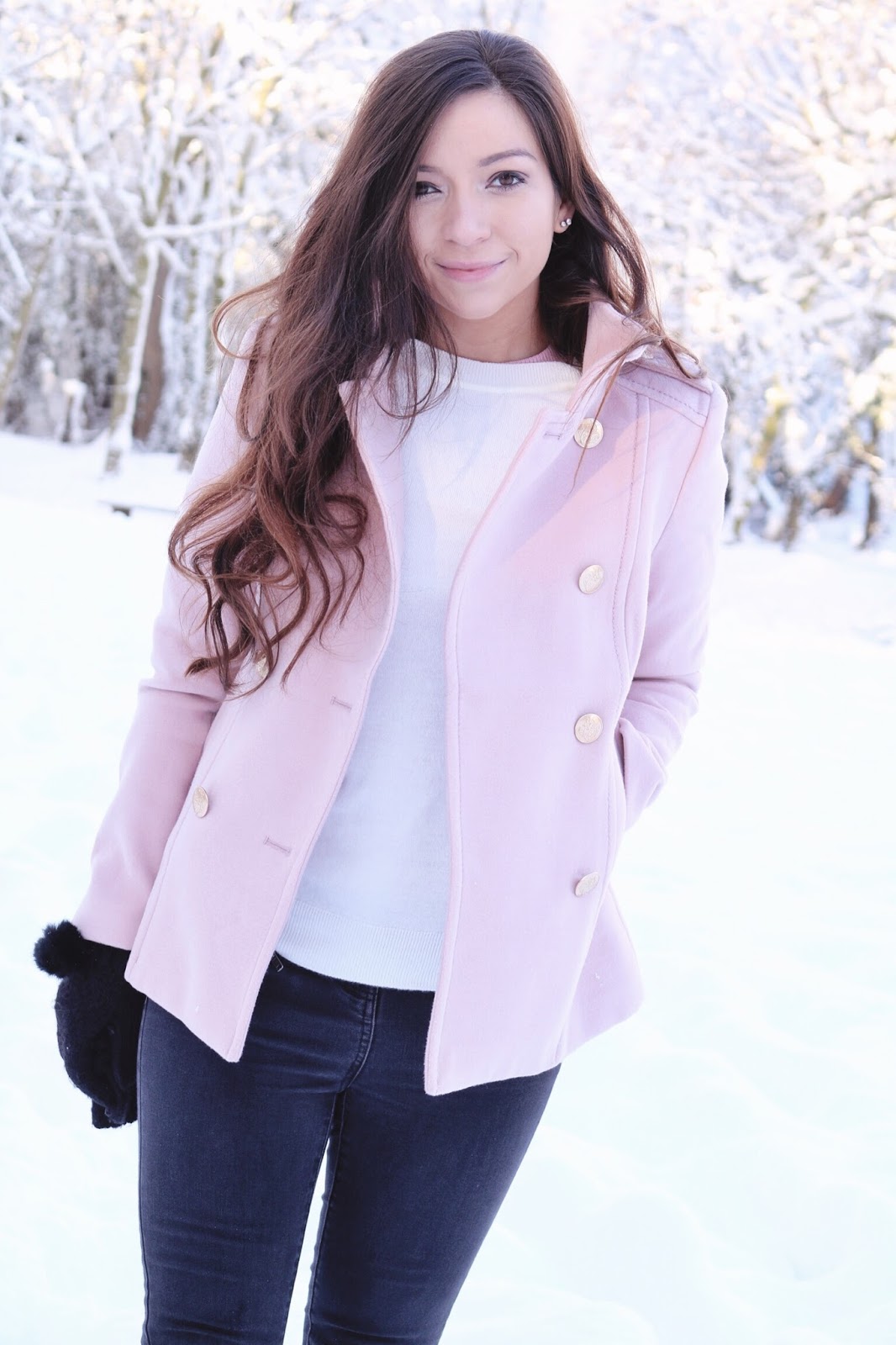 pink winter outfit ideas 0084