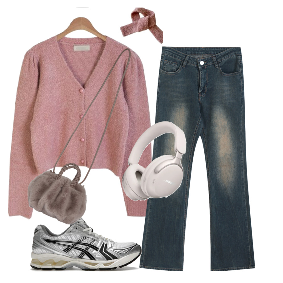 pink winter outfit ideas 0093