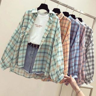 plaid shirt outfit ideas 0022