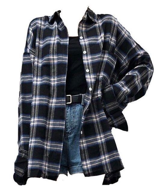 plaid shirt outfit ideas 0056