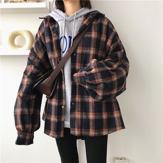 plaid shirt outfit ideas 0067