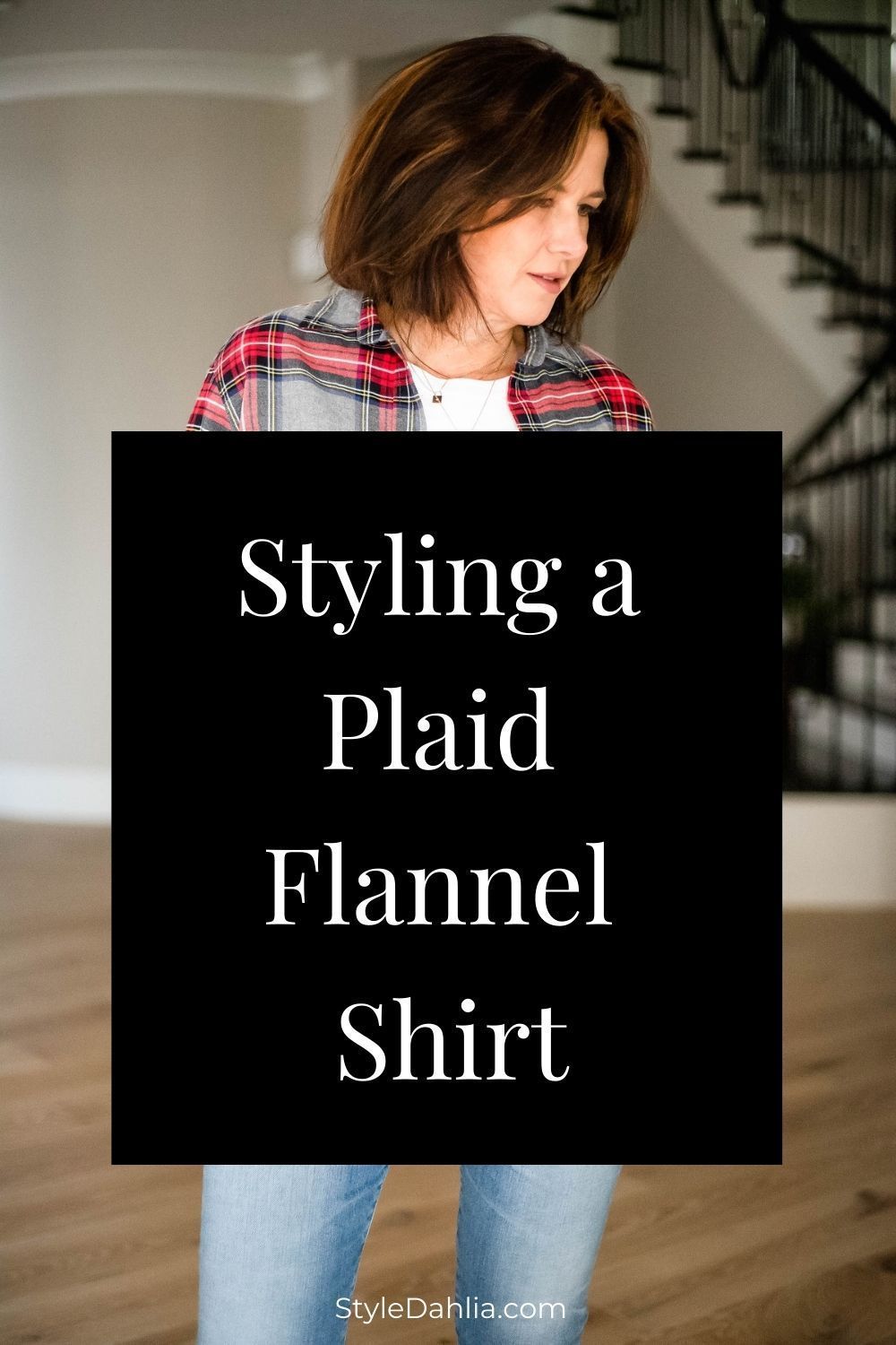 plaid shirt outfit ideas 0076