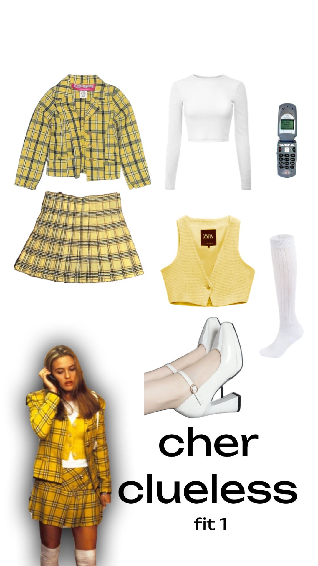 playful Clueless outfit ideas for weekend brunch