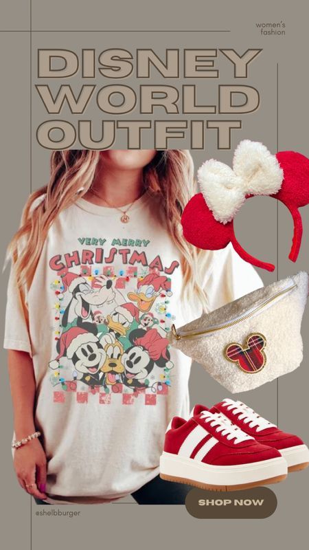 playful Disney holiday outfit concepts.