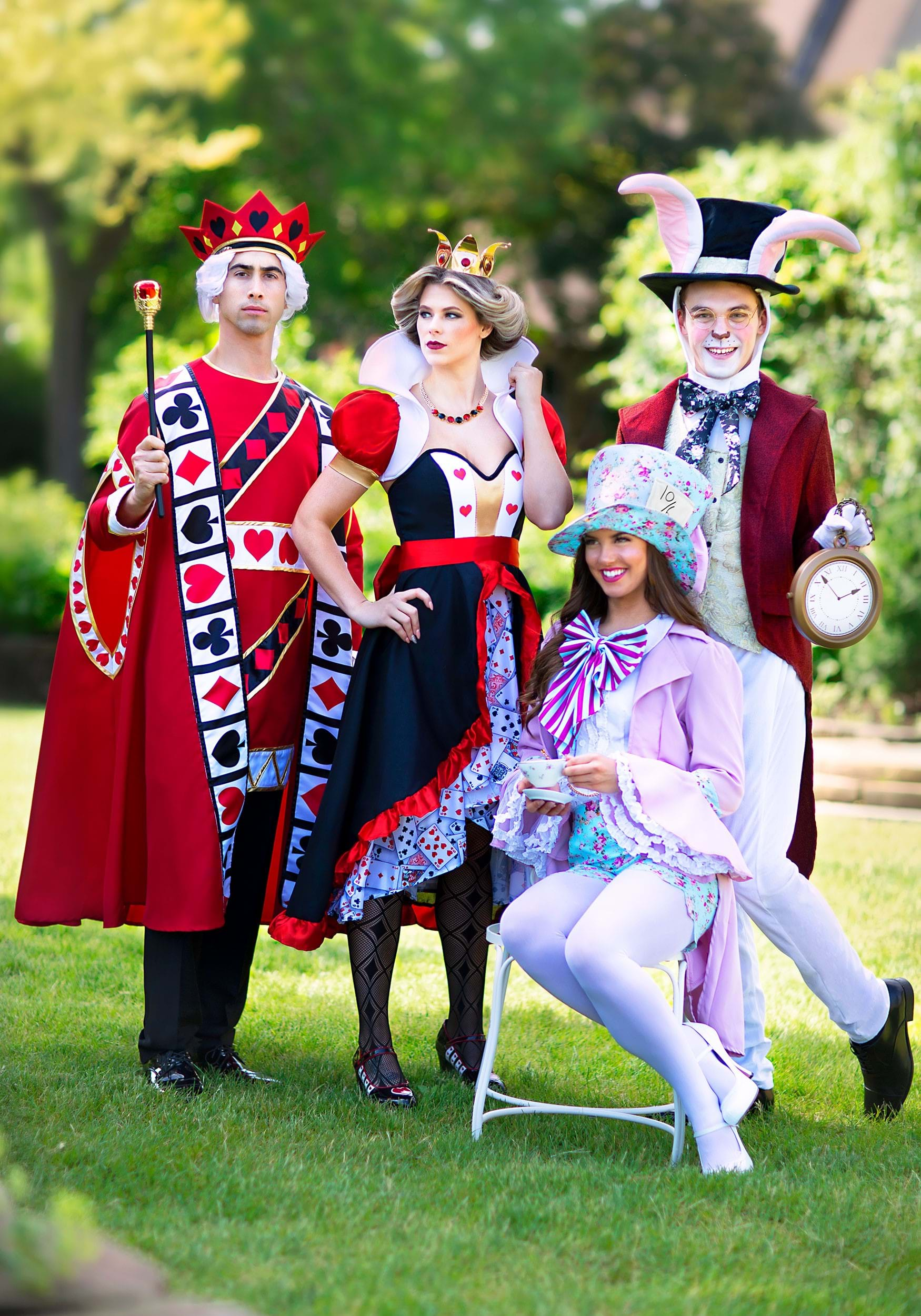 playful mad hatter tea party costume options