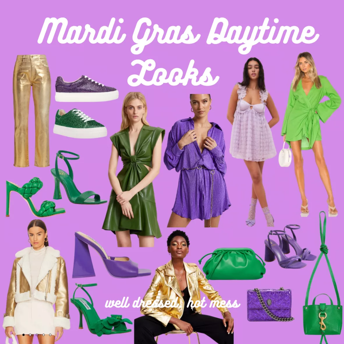 playful Mardi Gras fashion choices