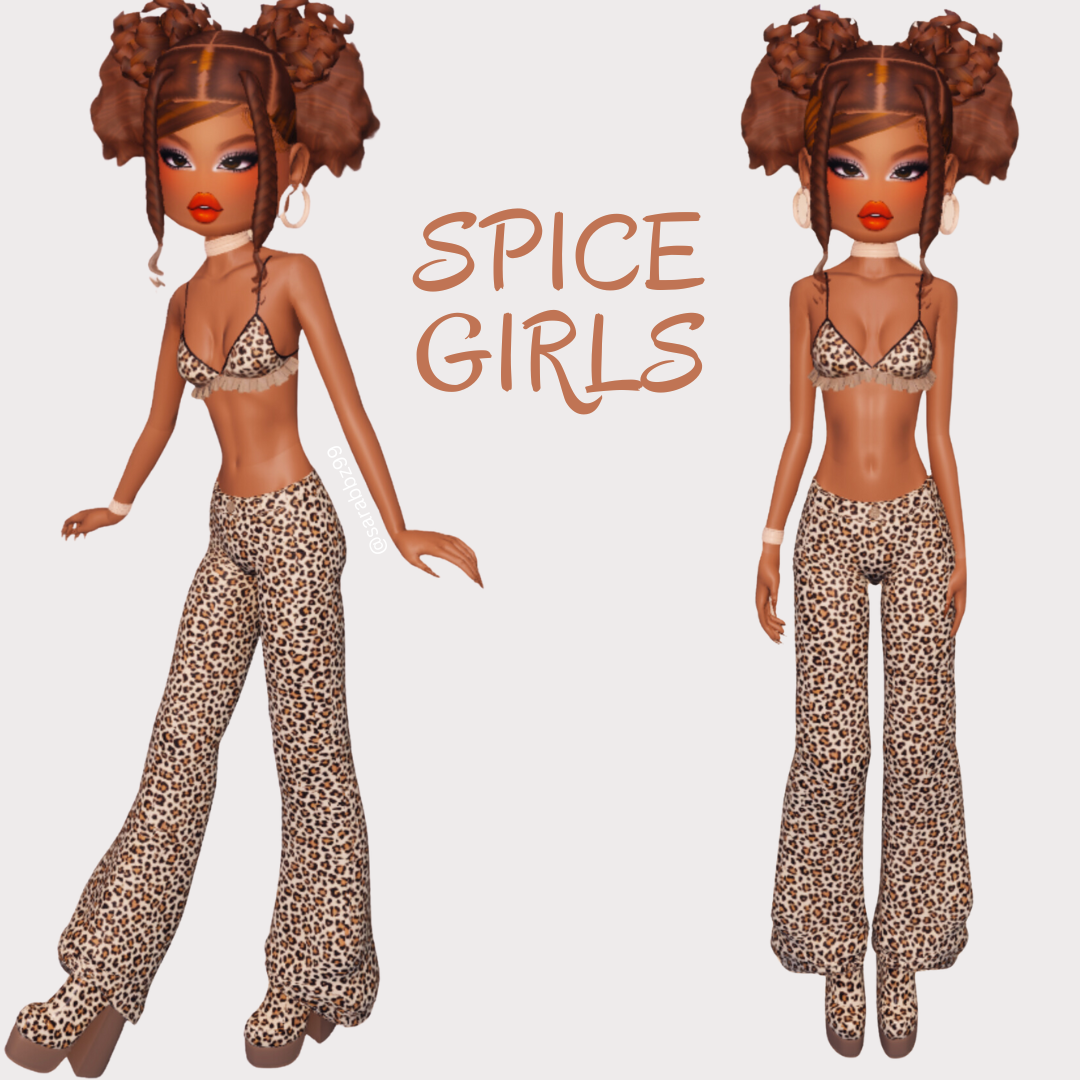 playful Scary Spice outfit themes