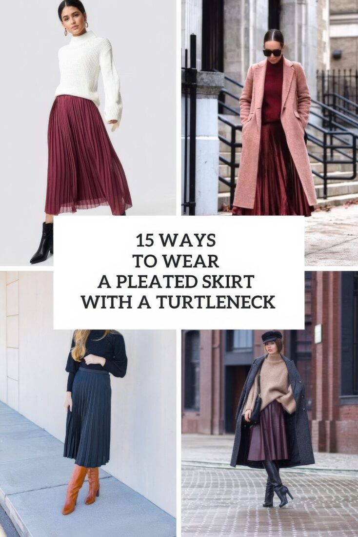 pleated skirt outfit ideas 0082