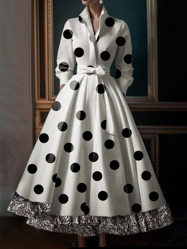 polka dot outfit ideas 0010