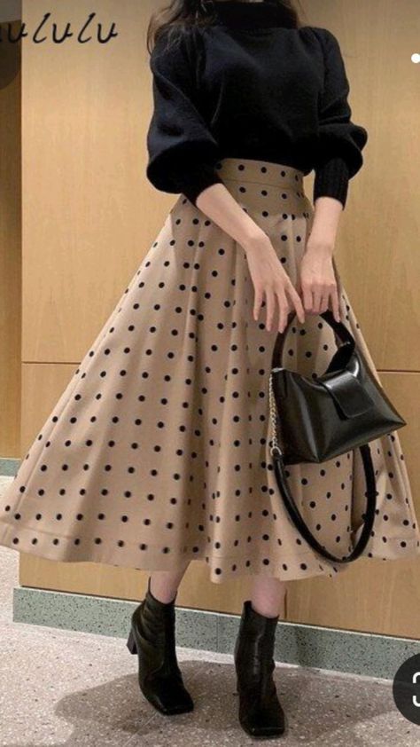 polka dot outfit ideas 0012