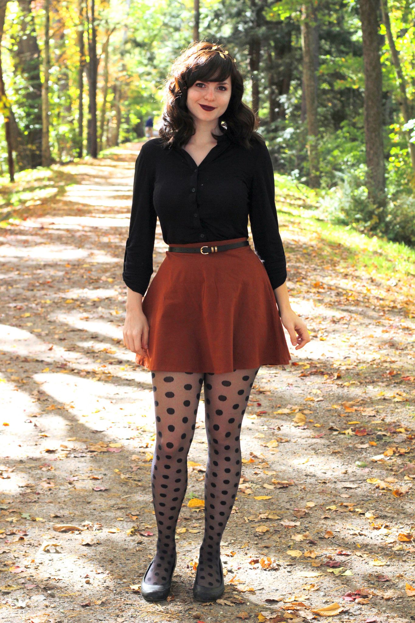 polka dot outfit ideas 0014