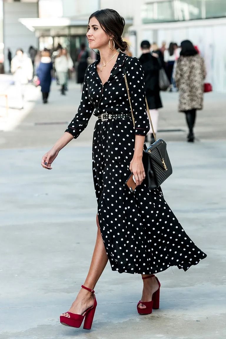 polka dot outfit ideas 0020