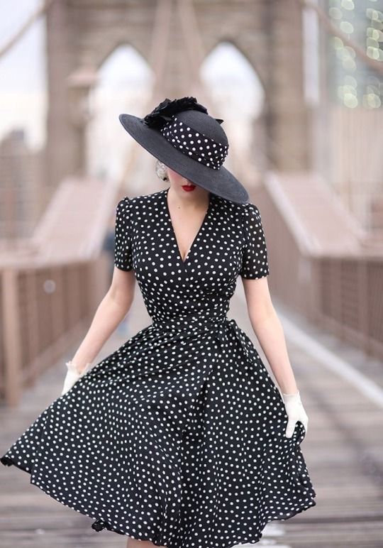 polka dot outfit ideas 0021