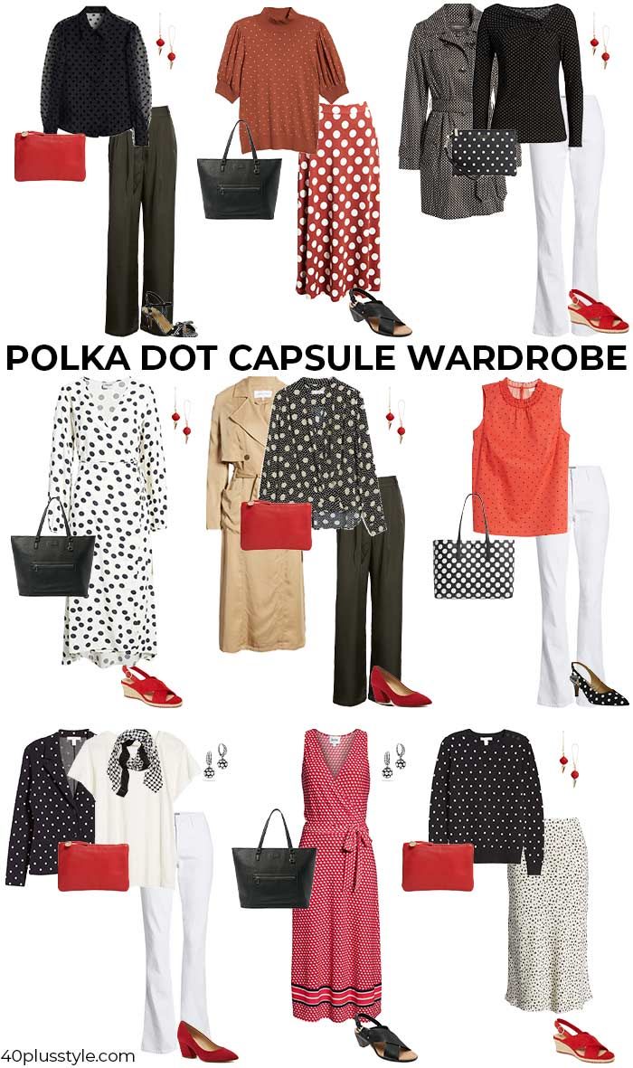 polka dot outfit ideas 0031