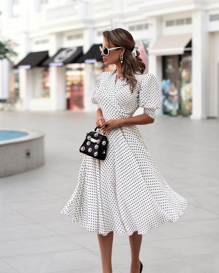 polka dot outfit ideas 0032