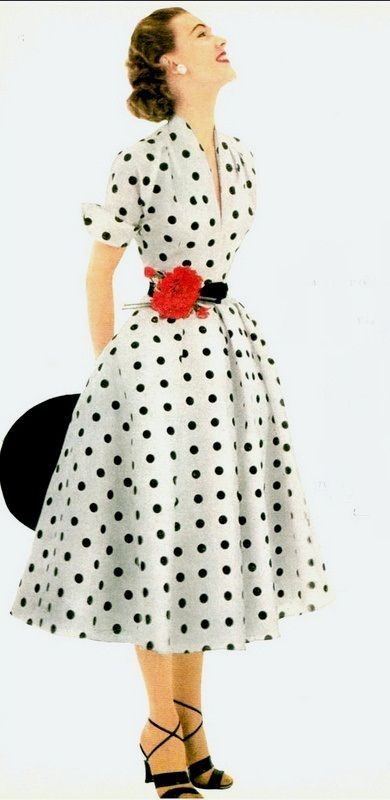 polka dot outfit ideas 0034