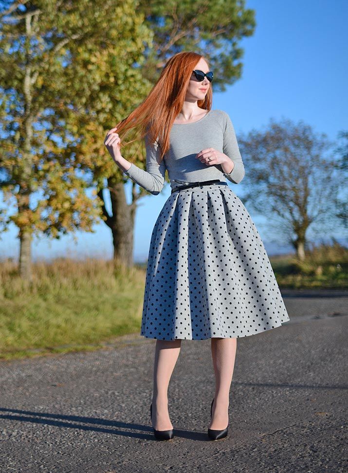 polka dot outfit ideas 0035