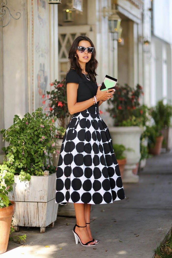 polka dot outfit ideas 0052