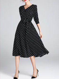 polka dot outfit ideas 0062