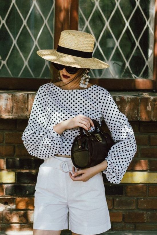 polka dot outfit ideas 0063