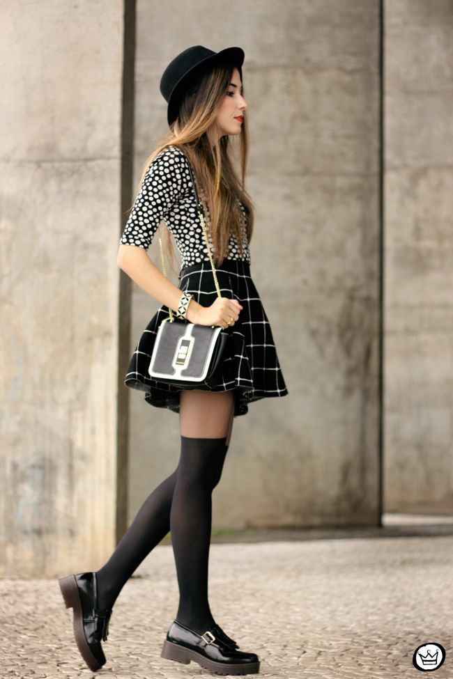 polka dot outfit ideas 0064