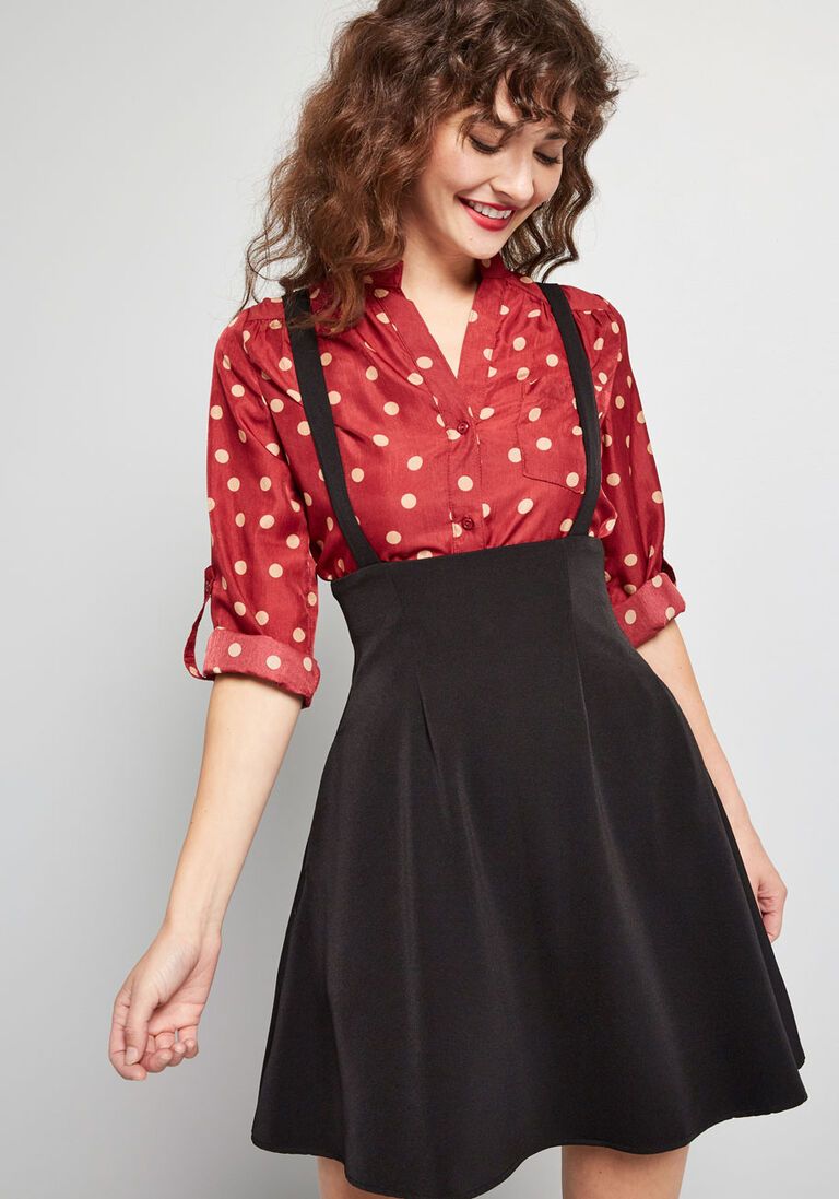 polka dot outfit ideas 0086