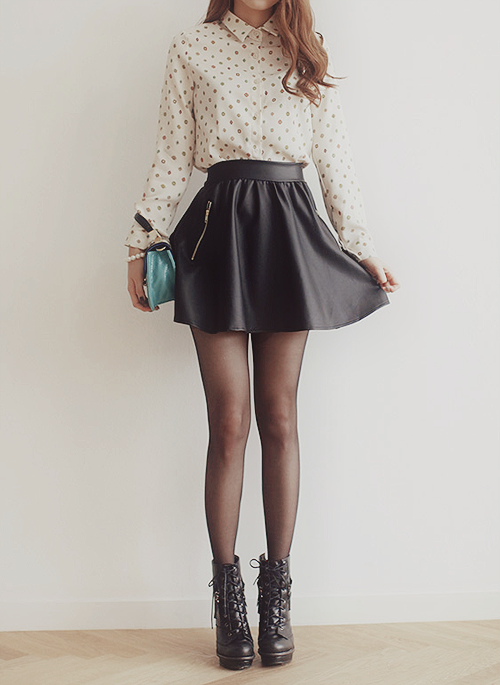 polka dot outfit ideas 0089