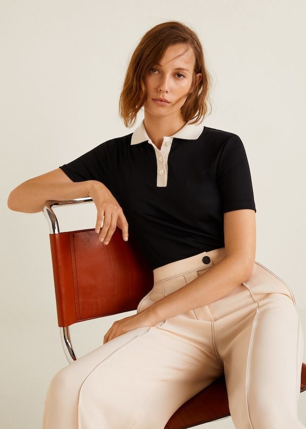 polo shirt outfit ideas female 0036