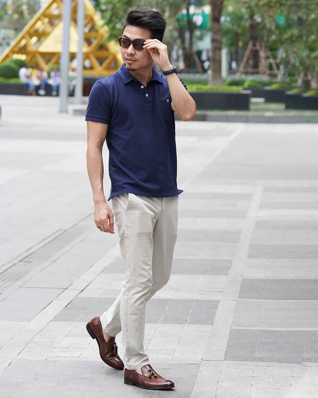 polo shirt outfit ideas male for a night out