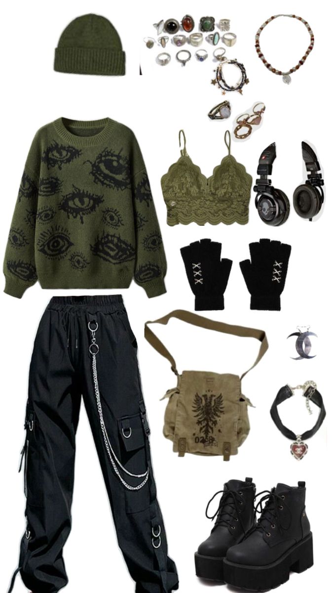 Punk outfit ideas 0019