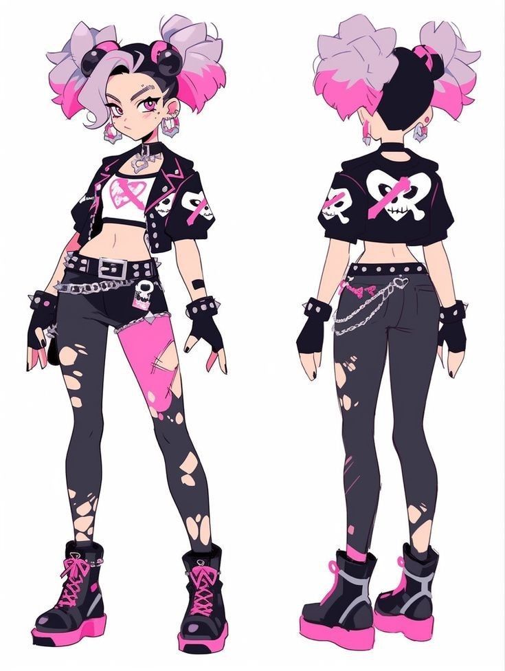 Punk outfit ideas 0029