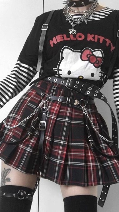 Punk outfit ideas 0032