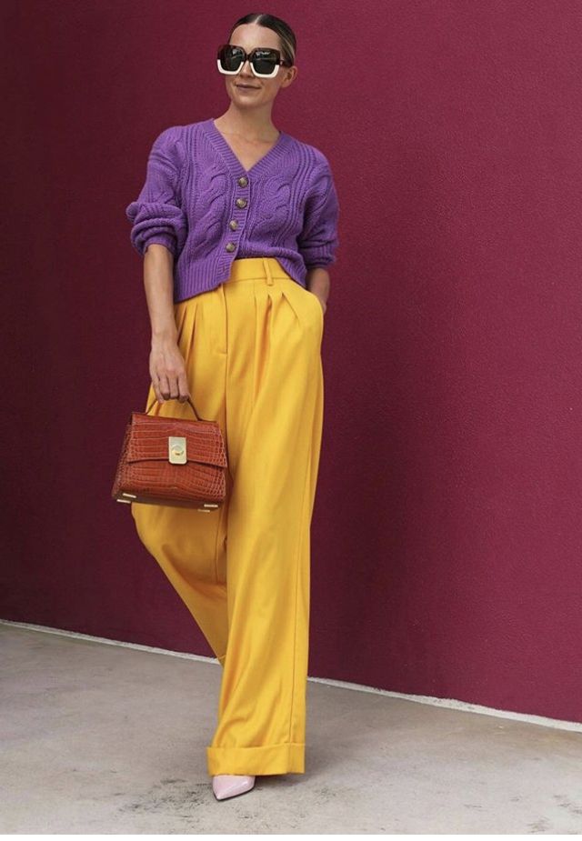 purple and yellow outfit ideas 0010