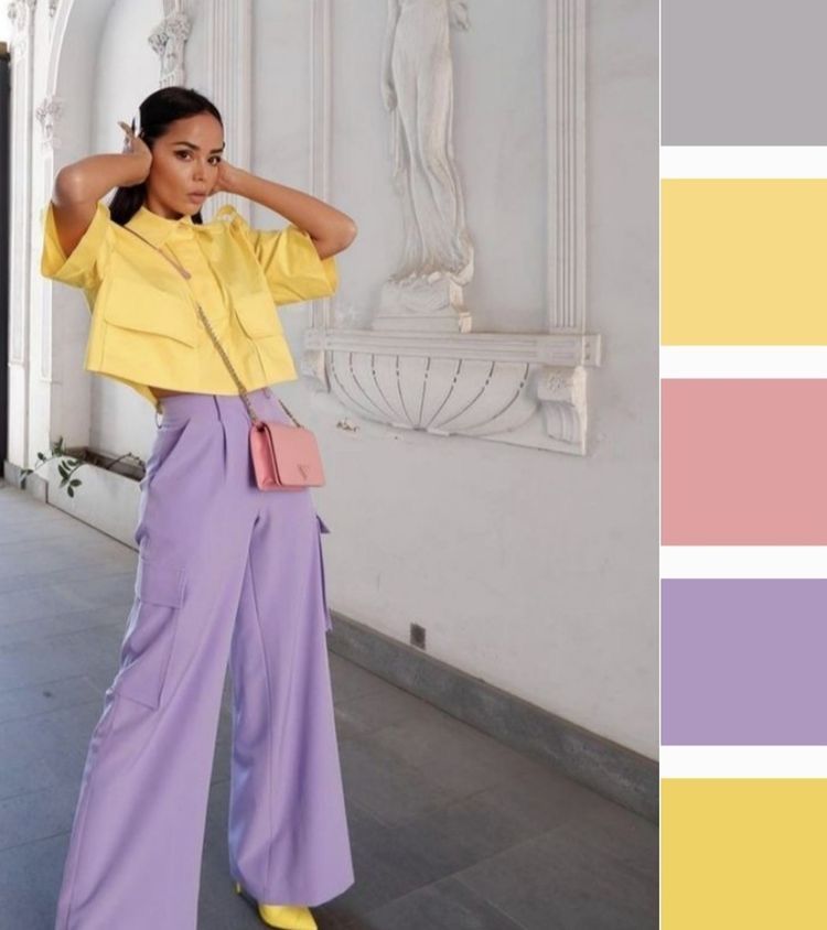 purple and yellow outfit ideas 0025