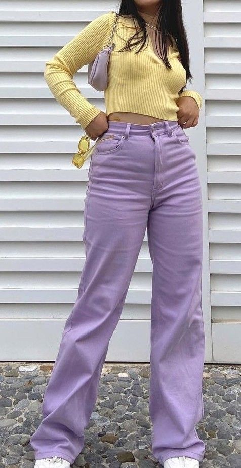 purple and yellow outfit ideas 0031