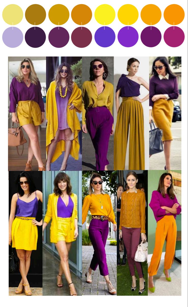 purple and yellow outfit ideas 0039