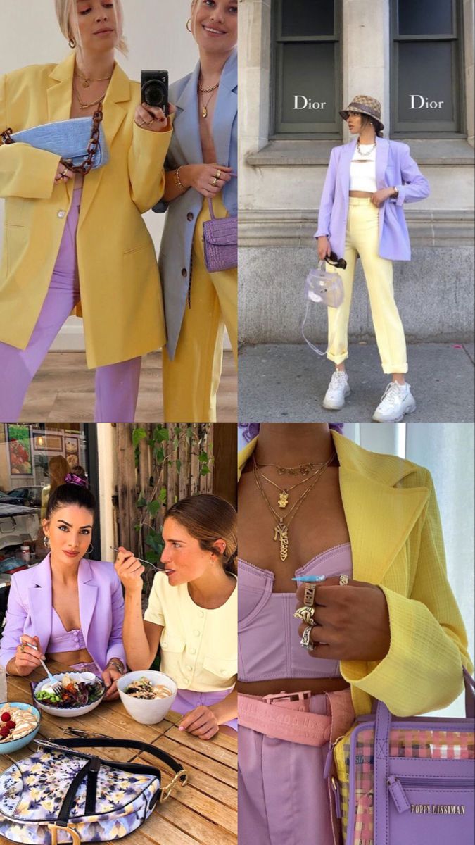 purple and yellow outfit ideas 0048