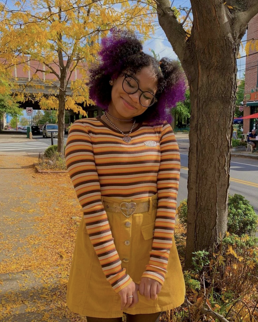 purple and yellow outfit ideas 0055