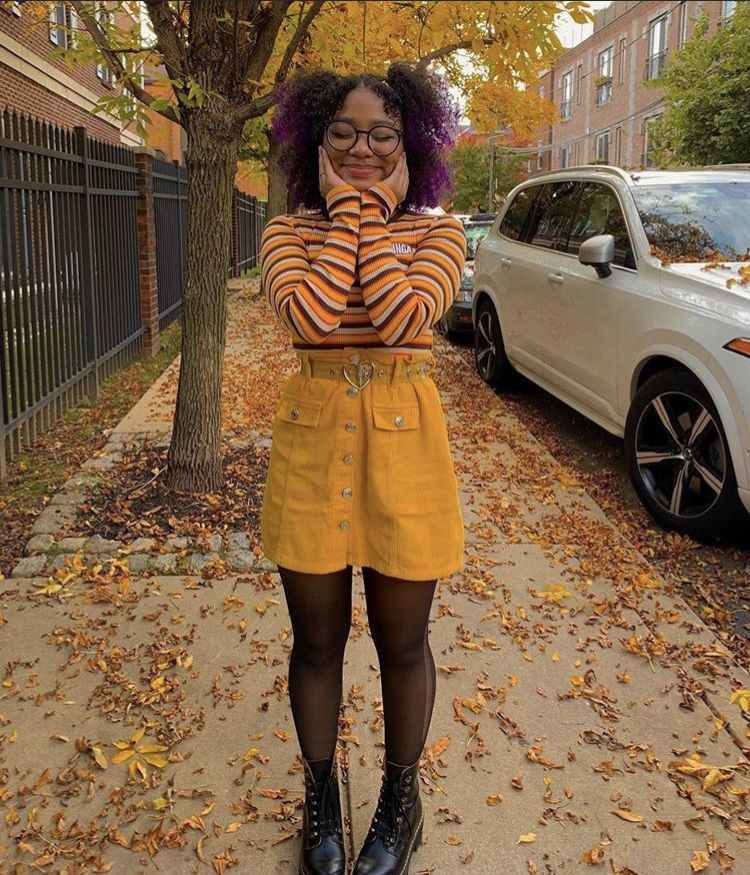 purple and yellow outfit ideas 0062