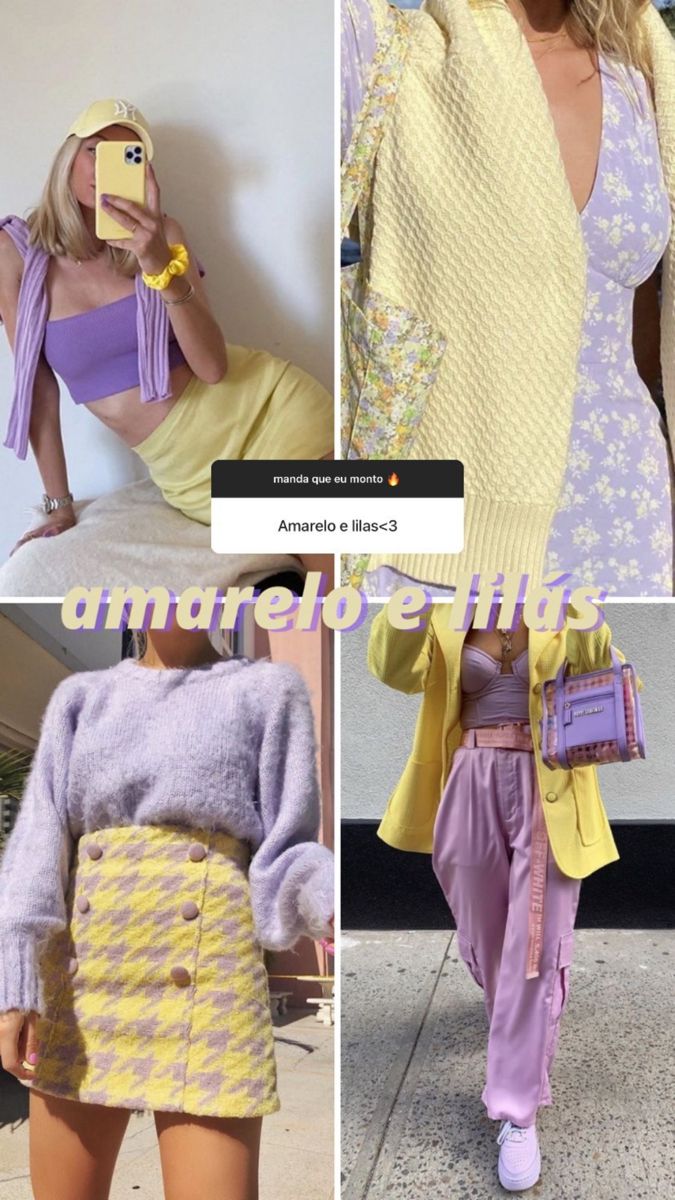 purple and yellow outfit ideas 0069