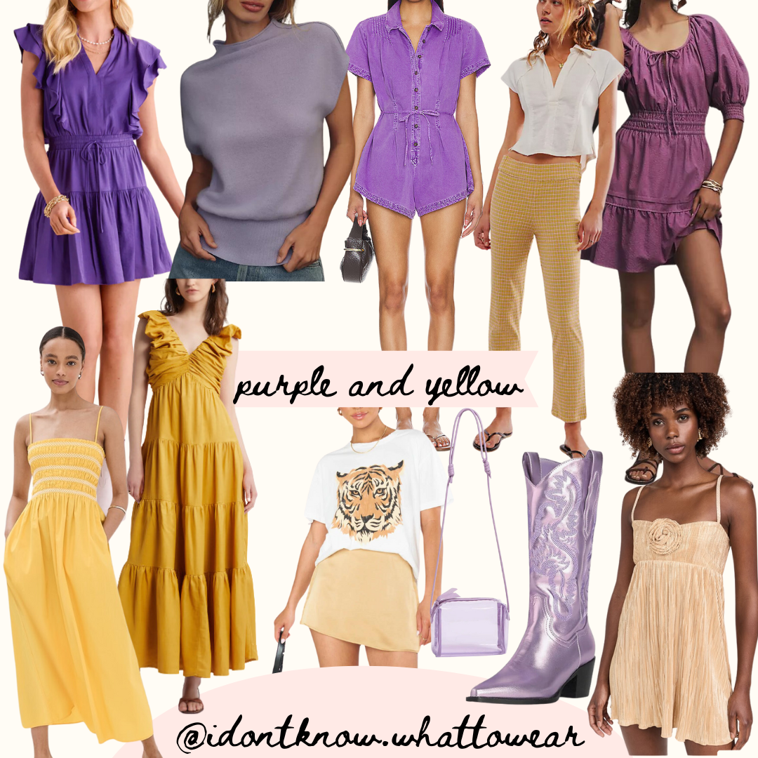 purple and yellow outfit ideas 0089