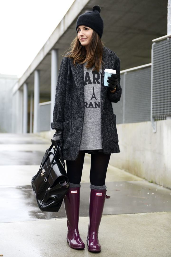 rain boots outfit ideas 0023