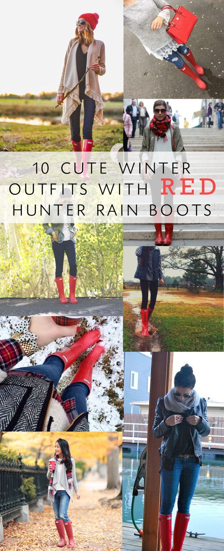 rain boots outfit ideas 0043