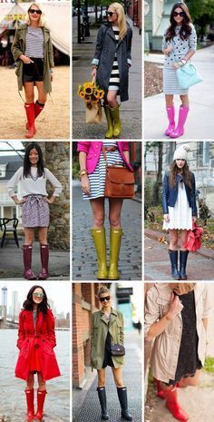 rain boots outfit ideas 0052